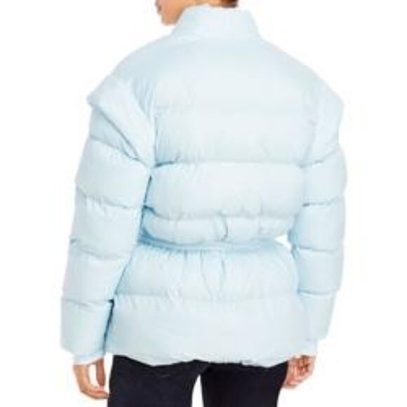 Aqua X Scout The City Belted Puffer Jacket / Vest, Small, New With Tags w/ Flaw - Picture 2 of 16